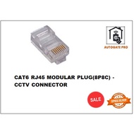 CAT6 RJ45 MODULAR PLUG(8P8C) - CCTV CONNECTOR