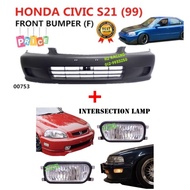 CIVIC EK 99 REAR BUMPER + INTERSECTION LAMP Set / LIGHT BUMPER