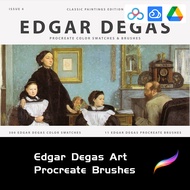 Edgar Degas Procreate Edgar Degas Procreate Painting Brushes Brushes