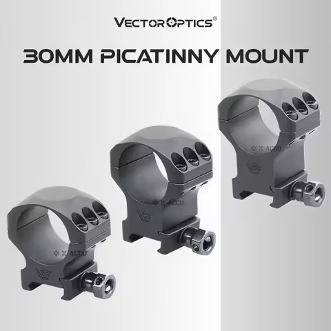 Vector Optics 30Mm Low/medium /high Profile Picatinny Scope Rings for Hunting