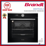 Brandt BOH7532LX Built-In Hydrolyse Oven Stainless steel