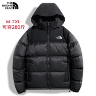 NEW American style Authentic THE NORTH FACE Beijia Winter Mens New Plus Size Hidden Hat Cotton-padde