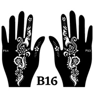 Sticker inai / Sticker Henna / Henna Stencil / Mehndi Stencil NEW DESIGN