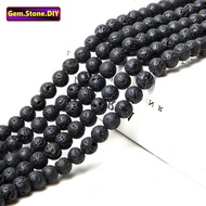 Lava Volcano Stone Natural Stone，Loose Bead Spacer for Bracelet /Necklace /Ring /Earring，Wholesale H