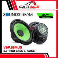 CARACE SOUNDSTREAM VSP-65MUG 6.5 Mid Bass Speaker 6.5 Inch Bass Mid Speaker 200Watts SOUNDSTREAM Speaker Mid Bass