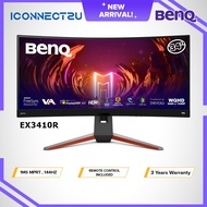 BenQ Mobiuz 34" EX3410R WQHD VA 144Hz 1ms AMD Freesync Premium Pro HDRi 1000R Ultrawide Curved Monitor