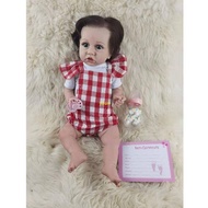 Mainan Boneka Bayi Newborn Tampak Asli Bahan Silikon Dan Mudah Dicuci