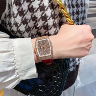 2023นาฬิกา Frank FM Richard Mens Top Ten Brands Muller Miller นาฬิกาคู่ยิปโซสำหรับผู้หญิง