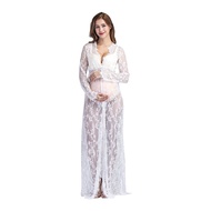 Maternity Lace Gown - Maxi Dress for Photo Shoots