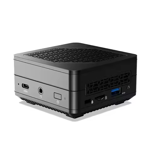 Gold SellerHigh Quality 8cm N100 Mini PC R7 7840U Octa Core Mini Gaming PC RX780M GPU Portable DDR5 