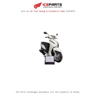 Plastic Set - Cover - HONDA Lead 125 2013 Black - Nh B35 H1-B