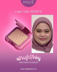 VIRAL VIRAL HAUS Magic Pinky Compact Powder Foundation + FREE GIFT