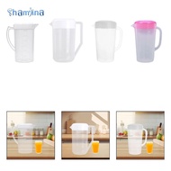 [Shamjina] Water Jug refrigerator Jug icing Kettle Clear with Handle Summer Water Jug tea Juice Jug 