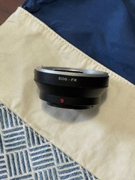 Canon EOS to fujifilm X mount lens adapter 鏡頭轉接環