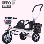 Stroller Front and Rear Double Bicycle Lightweight Stroller Two-Child Baby Trolley Children Tricycle/Double Stroller / Twin Stroller