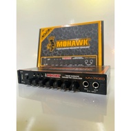 Mohawk 7band karaoke 🎤 pre amp full steel body parametric Equalizer kereta mic pre amplifier