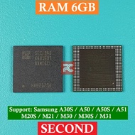 IC RAM 6GB K4UJE3T4AM-CGCL SAMSUNG A50 A50S A51 M20S M30S SECOND