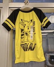 全新 比卡超 Pokemon tee 男童衫 兒童衫 約合5，6，7歲