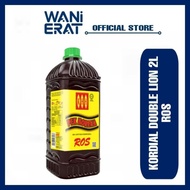 [2L] KHH DOUBLE LION BES MINUMAN BERPERISA ROS | KORDIAL ROS