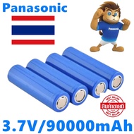 🇹🇭🔋Panasonic ของแท้100 ถ่านชาร์จ 18650 3.7V 90000 mAh ไฟเต็ม ราคาสุดคุ้ม แบตเตอรี่ลิเธียมไอออนแบบชาร์จไฟได้