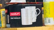 Bodum Fine Porcelain Mugs x 2(Bodum Fine Porcelain 陶瓷杯套裝（一套兩隻連盒）}