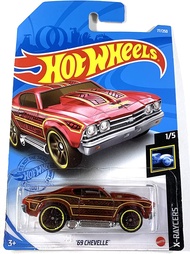 69 Chevelle Red, X-Raycers 1/5, 77/250 Hot Wheels, '69 Chevelle Red, X-Raycers 1/5, 77/250