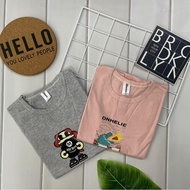 *Ready Stock* 2-7Y Boy Girl Cotton T-Shirt Kids Korean Style Summer T-Shirt T-Shirt Budak Lelaki Per