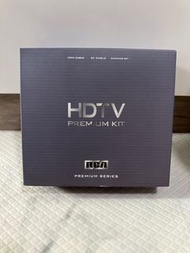 ［全新］RCA HDTV premium kit (1.5M 4K HDMI線 ｜ 1.5M RF 電視天線 ｜ LCD 清潔套裝）