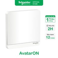 Bộ công tắc 1 chiều Avataron - 250VAC - 16A - có Led - Schneider Electric - E8331L1LED_WE_G19 E8332L