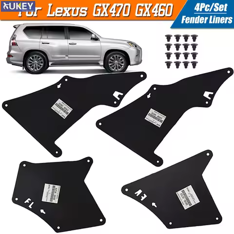 Fender Liners Splash Shield for Lexus GX470 GX460 GX 470 460 2003 - 2020 Apron Seal Mud Flaps Guards