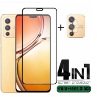 Vivo V23 5G V23e 5G Full Cover 4 IN1 Tempered Glass Screen Protector Lens Camera Film Protector Film