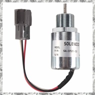 [I O J E] SA-3725-12 30A87-00040  Shut Off Solenoid for  L2E L3E S3L S4L   EC15  223D  12VDC