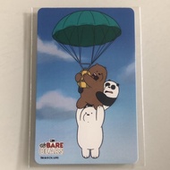 We Bare Bears Ezlink card