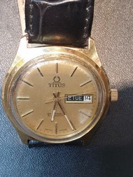TITUS 自動機械錶 保存完好