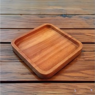 Wooden coaster coaster rectangular tray/ coaster cup mug