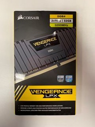 [全新正貨] 未開封 Corsair Vengeance LPX 32GB (2x16GB) DDR4 3200MHz CMK32GX4M2E3200C16