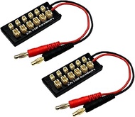 2pcs 3.7V 1S Lipo Battery Balance Charging Board 1S Ultra Micro JST-PH Parallel Connect Plate Blade