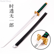 จัดส่งจากประเทศไทย ชุดคอสเพลย์ ดาบพิฆาตอสูร Nichirin Kimetsu no yaiba Tanjiro Giyu Zenitsu Giyu ขนาด