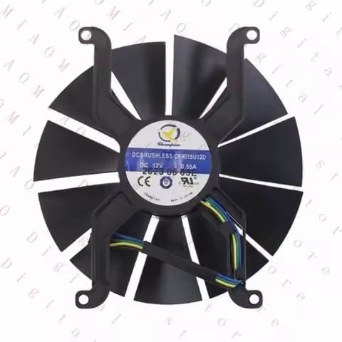 RT CF9015U12D For Lenovo GeForce RTX 4060 ITX GPU Cooling Fan Replacement