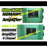 Mohawk Amplifier ME Series 2 Channel ME-120.2 ME Series 4 Channel High Power Amplifier ME200.4 Power Amp Car Monoblock