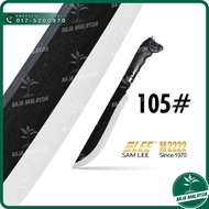 SAM LEE M2222 Golok Knife With Cover Outdoor Gardening Tools Pisau Parang Pemotong (105#/125#/135#)