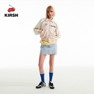 [KIRSH] DOODLE CHERRY STADIUM CROP JUMPER   | 23SS | Women CROP JUMPER | JUMPER | JUMPER FOR WOMAN |