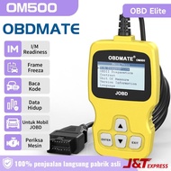 【DARI JAKARTA】OBDMATE OM500 OBD2 Scanner JOBD Mobil Scanner Periksa Mesin Otomatis Membaca Kode Bers