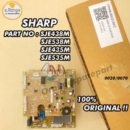 （100% ORIGINAL )  SHARP REFRIGERATOR MAIN PCB BOARD SJE438M / SJE538M / SJE435M / SJE535M FPWB-B922BKZ