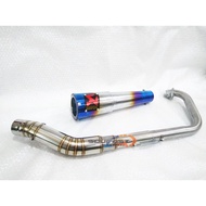 Exhaust cbr 150r vixion cb150r satria fu sonic r15 akrapovic gard blue