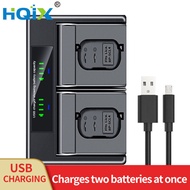 HQIX for Leica Q2 SL2 SL(TYP 601) Camera BP-SCL4  Battery Dual Charger