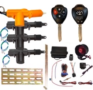 EZ online  A90-4 สัญญาณกันขโมยรถยนต์ กันขโมยรถยนต์ เซ็นทรัลล็อค 4 ประตู  สินค้าพร้อมติดตั้ง