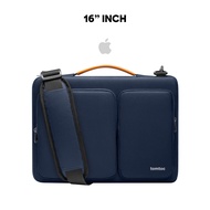 tomtoc A42 Laptop Messenger Bag 13 14 15 16 17 Inch Business Shoulder Bag for Macbook - Beg Silang L