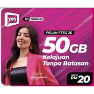 YES FT5G 50GB UNLIMITED CALL 5G SIM CARD CHOOSE VIP NUMBER