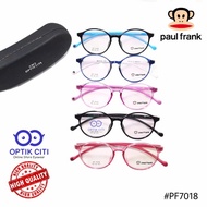 frame kacamata pria wanita paul frank 7018 ringan lentur original
